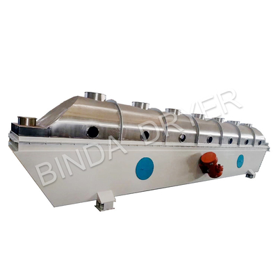 Vibration motor drived ZLG Series Horizontal Fluid Bed Dryer Machine Food Industry Vibration Dryer