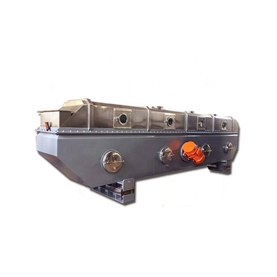 High efficiency low cost primer powder granule vibration fluid bed continuous horizontal automatic wet dryer