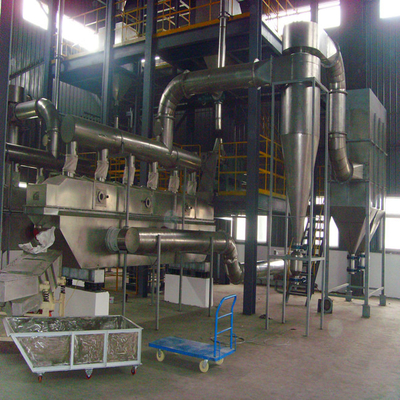 Medicine Curing ZLG Series Fluid Bed Dry , Vibrating Fluid Bed Drying Machine For Edible Salt
